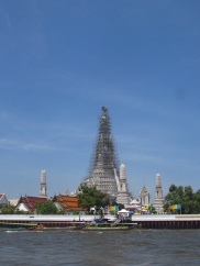 Wat Arun temple, now under construction